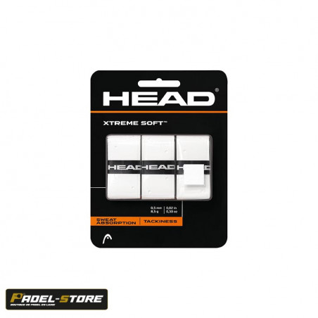 Accessoire Padel Surgrips Head Xtremsoft x3 Blanc
